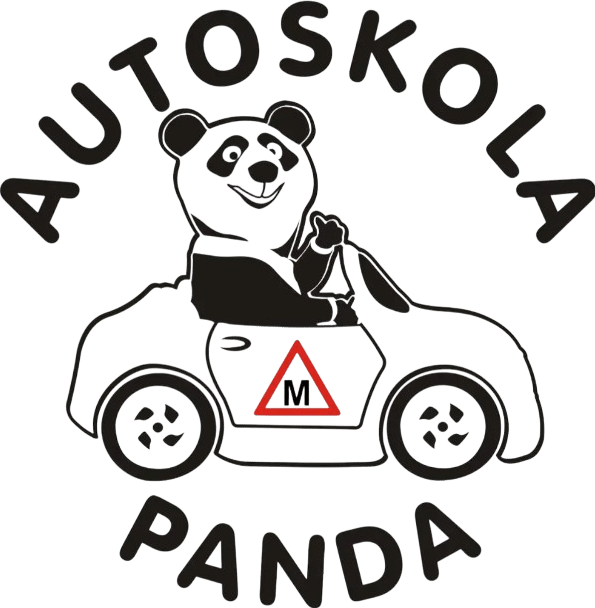 Autoskola panda logo